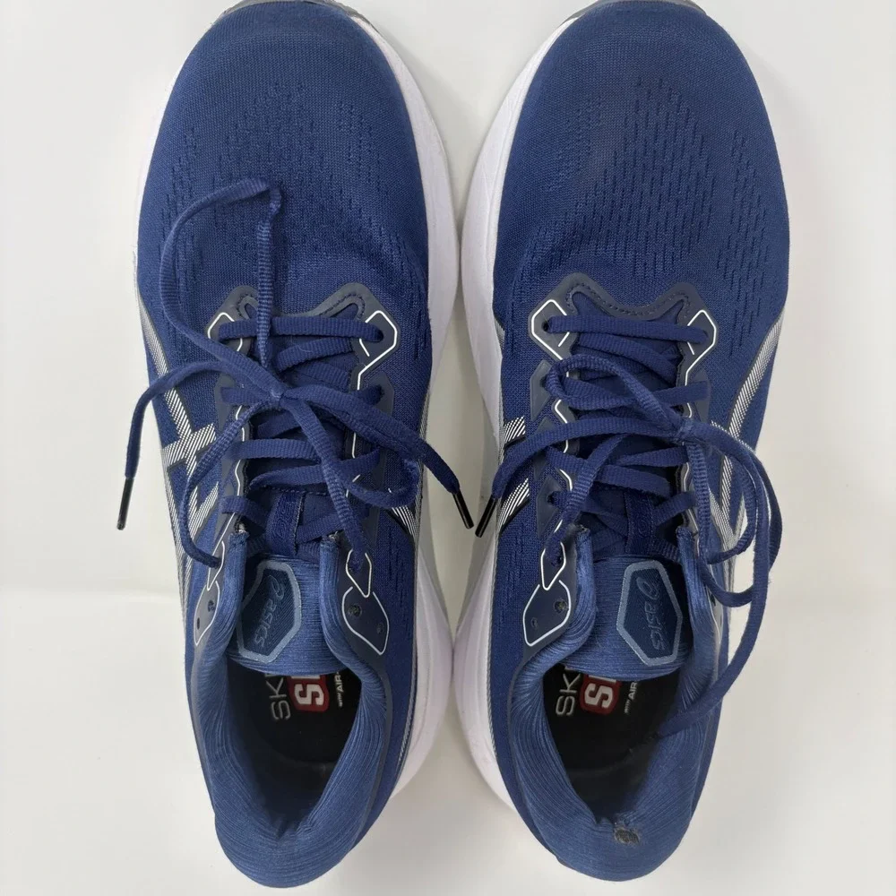 ASICS GEL-Kayano 30 Men's Size 12.5 Navy Blue Running Shoes (1011B548)